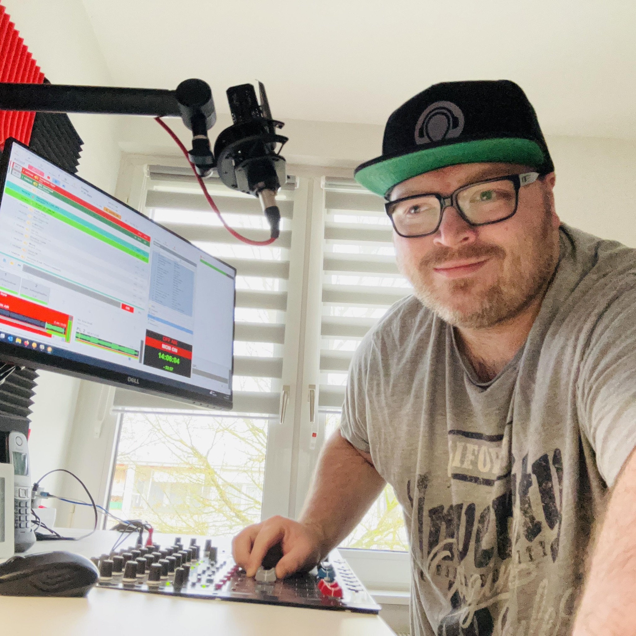 Jean-Paul Hesse im Studio